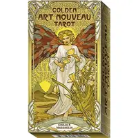 在飛比找蝦皮購物優惠-【奧蘿拉塔羅Aurora Tarot】新藝術塔羅牌-燙金版G