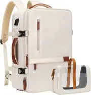 40L Travel Backpack for Women Men 17 inch Airline Approved Luggage Backpack