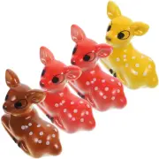 4 Pcs Chopstick Rest Japanese Double Layer Holder Sika Deer Chopsticks Shelf