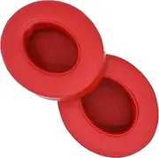 Accessory House Replacement Ear Pads for Beats Studio 3 RED Wireless Headphones with Exclusive AHG Adhesive Tape (Studio 3, Red)