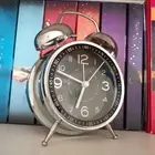 Blue Convenient Use Loud Alarm Clock And Loud Alarm Clock Non Ticking Mechanism