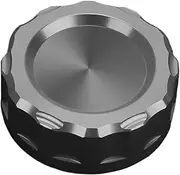 xinjiedianzi Compatible With Z900 Z650 Z750 Z400 Z800 Z1000 Ninja 400 650 300 ZX6R ZX10R Rear Brake Fluid Cylinder Master Reservoir Cover Cap(Silver)