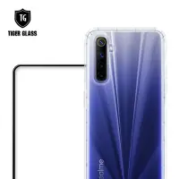 在飛比找Yahoo奇摩購物中心優惠-T.G realme 6 手機保護超值2件組(透明空壓殼+鋼