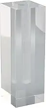 Acrylic Display Stand Acrylic Flower Display Base Innovative Transparent Rectangular Rose Flower Base for Home Room Decoration