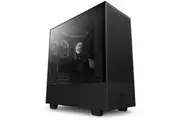 NZXT H5 Flow 2024 ATX Mid Tower Computer Case - Black [CC-H52FB-01]