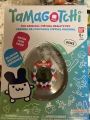 Tamagotchi Original Gen 2 Argyle Heart Virtual Reality Pet - Hatch Feed Grow NEW