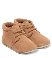 [Petit Nord] Petit Nord Baby suede lace-up shoes