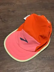 Brooks Running Hat Adjustable Cap Unisex Adult Pink/Red Activewear