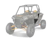 Polaris Lower Door Inserts for RZR XP 1000, S 900 & Turbo S, Front, Plastic