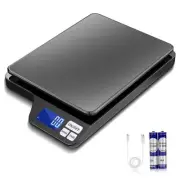 Large 5kg/11lb Kitchen Scale with 0.1g/0.01oz High Precision, USB Rechargeabl...