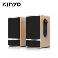 在飛比找ETMall東森購物網優惠-【KINYO 耐嘉】US-260 USB二件式木質音箱