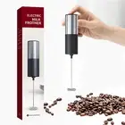 Milk Frother Handheld for Coffee, Electric Whisk Drink Mixer for Lattes, Milk Fo
