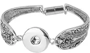 [B Baosity] Snap Button Clasp Bracelet Bangle