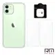 【RedMoon】APPLE iPhone12 mini 5.4吋 手機殼貼4件組 空壓殼-9H玻璃保貼2入+3D全包鏡頭貼(i12mini)