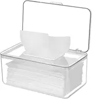 NOVWANG Clear Wipes Dispenser Large Capacity Wipes Holders