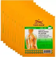 3pk - 6pcs Tiger Balm Warm RD Patches Plaster Medicated Pain Relief 7 x 10cm
