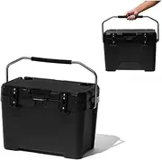 Camping Ice Box 25L Portable Large Capacity Car Refrigerator Food Barbecue Cold Storage Outdoor