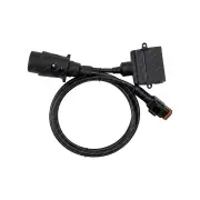 Elecbrakes Plug and Play Adapter 7 Large Round Pin Plug to 7 Flat Pin Socket
