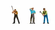 Noch 17333 Lumberjacks (3) Figure Set G Gauge