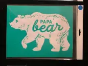 Chalk Couture Transfer - B202156 - Papa Bear