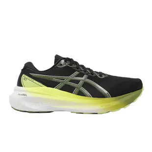 Asics 慢跑鞋 GEL-Kayano 30 4E 超寬楦 黑 黃 亞瑟士 男鞋 支撐 ACS 1011B690003