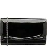 Ravel Ardee Womens Clutch Bag Black Patent One Size