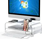 Beimu Acrylic Laptop Stand Acrylic Monitor Stand Riser Acrylic Computer Stand