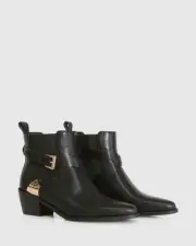 Belle And Bloom Full Moon Ankle Boot - Black - Size 9