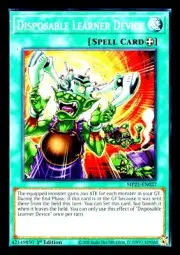 A206 YUGIOH SPELL DISPOSABLE LEARNER DEVICE MP21-EN027