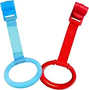 TOYANDONA Infant Bed Ring Set Baby Pull Ring Crib Hanging Toys for Safe Standing Practice