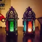 Wind Lamp Moroccan Wedding Candle Holders Home Decor Candlestick Candle Lantern