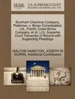 Burnham Chemical Company, Petitioner, V. Borax Consolidated, Ltd., Pacific