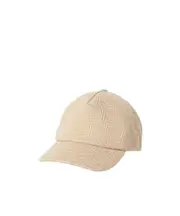 Beige FF cotton baseball cap One size