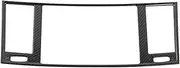 Car Dashboard Panel AC Air Condition Vent Outlet Cover Trim Frame Accessories for Patrol Y62 2017 2018 2019 2020 Trim Interior (Color : Carbon Look, Size : 1)