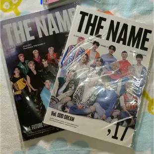 seventeen 迷七、迷八、正三、正四、正四後續空專 d社貼紙冊 the name雜誌