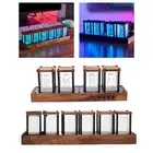 Nixie Tubes Clock Desk Clock LED Powered Nixie Digital Alarm Clock for