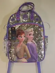 Disney Ana & Elsa 17" Frozen Kids Backpack NWT