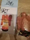 Himalayan Salt Angel Shape Lamp, Salt Lamp, Dimmer Switch, Wooden Base, 9" Tall