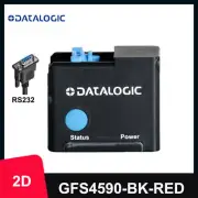 Datalogic GFS4590-BK-RED 2D Barcode Scanner Module Fixed Mounting w/ RS232 Cable