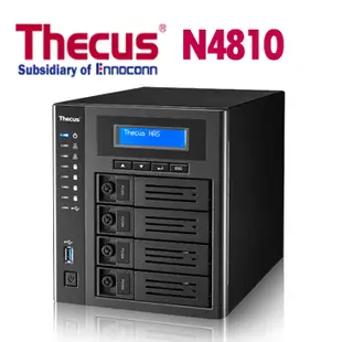 Thecus 色卡司 N4810 4Bay NAS 網路儲存伺服器