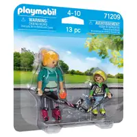 在飛比找蝦皮商城優惠-playmobil 摩比積木 輪滑曲棍球 PM71209