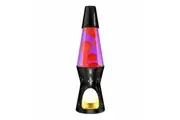 Lava Lamp Tealight Black Base (Orange & Purple)