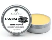 Licorice Natural Solid Perfume by Paradise Perfumes Fragrance Balm Scent 15ml