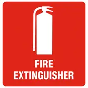 Fire Extinguisher Location Sign - Self Adhesive