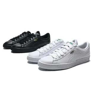 PUMA BASKET CLASSIC LFS 皮革 全白 白金 休閒鞋 男 (布魯克林) 35436717