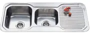 Ariette 1080mm Stainless Steel Kitchen Sink + BONUS COLANDER