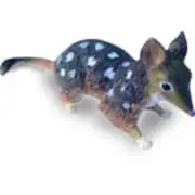 8 Toy animals : Quoll, Numbat, Quokka, Echidna, Wombat, Bilby, Taz Devil, Possum
