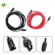 4mm²/12AWG Black+Red Solar Panel Extension Cable Wire+M4 Connector AU