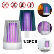 2x UV Fly Bug Zapper Trap Mosquito Killer Lamp Electric Mozzie Insect Catcher