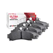 8x Protex Front + Rear Ceramic Disc Brake Pads Set for Renault Koleos HZG 2.0L